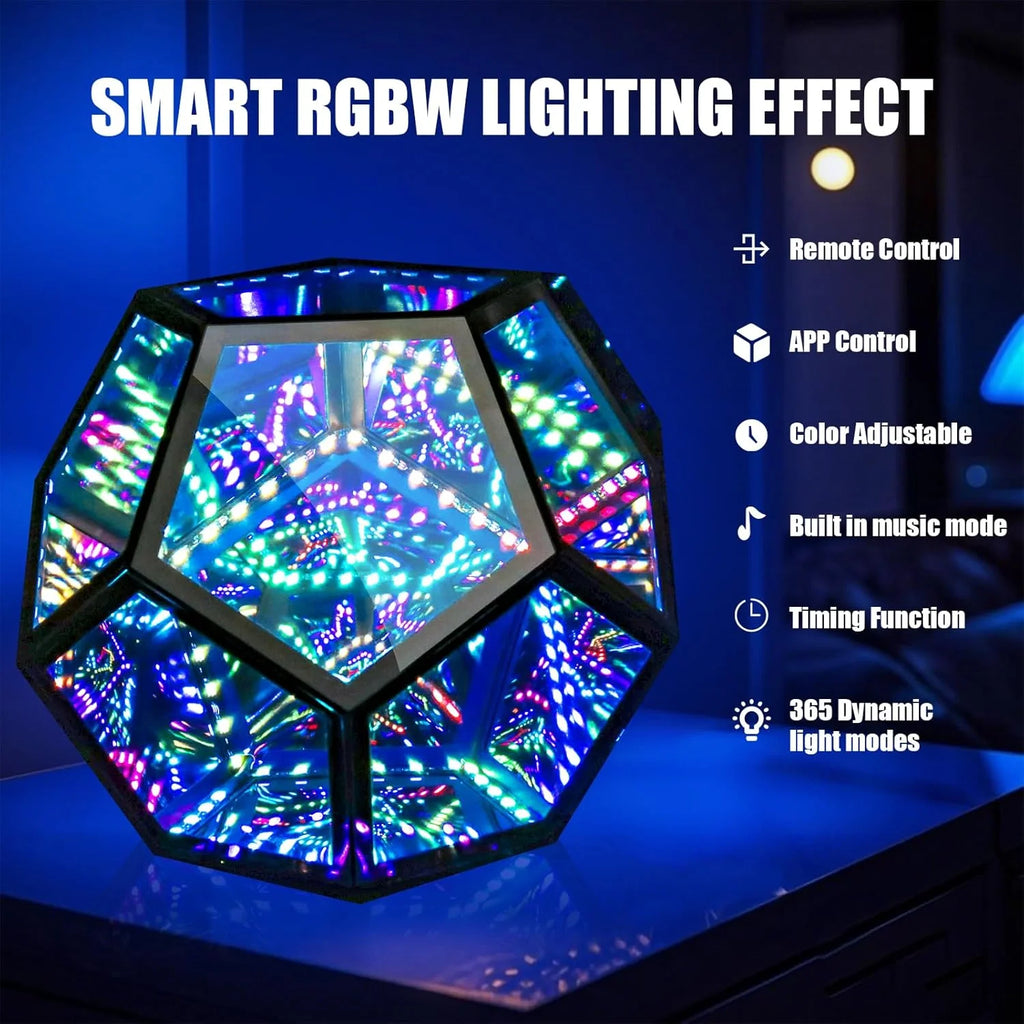 Veilleuse LED RGB à couleurs changeantes synchronisée avec la musique