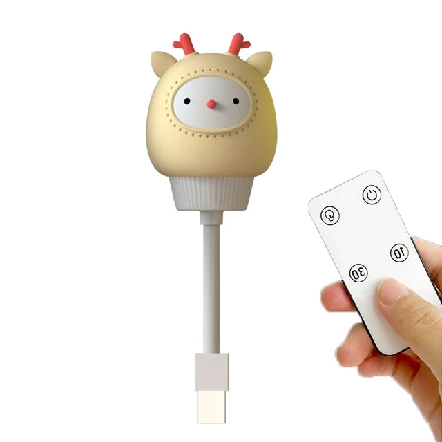 Veilleuse Animaux USB mignonne avec télécommande