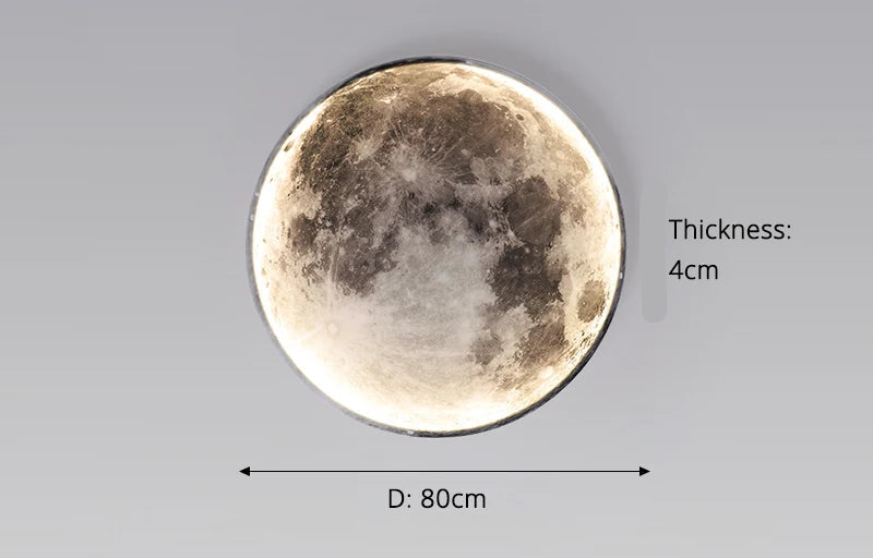Veilleuse Applique Murale Lune