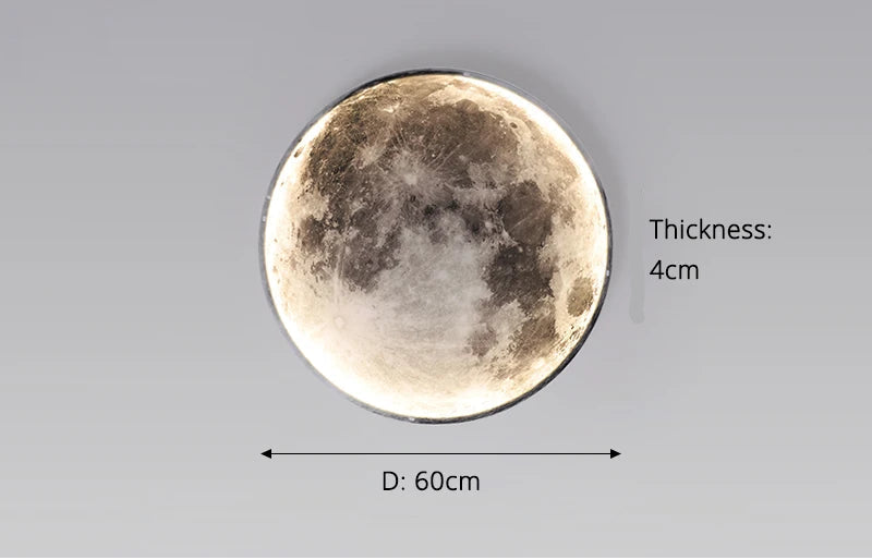 Veilleuse Applique Murale Lune