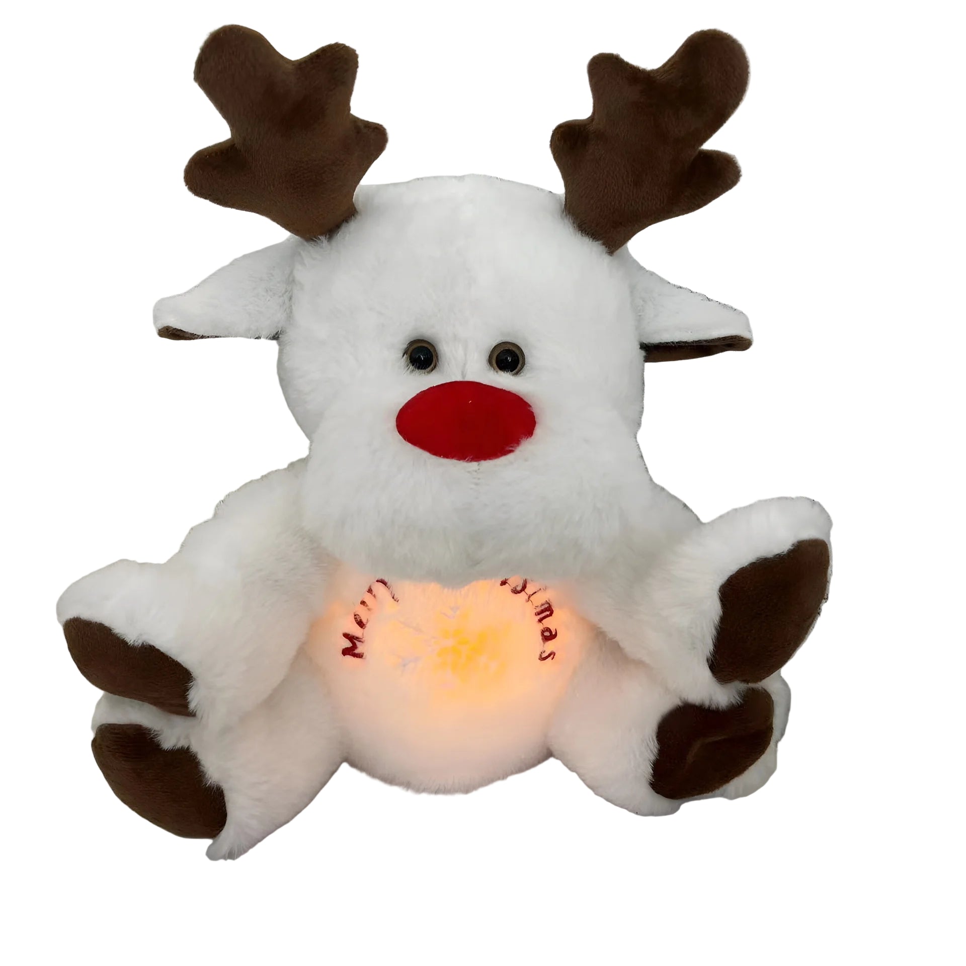 Peluche Veilleuse Cerf de Noël