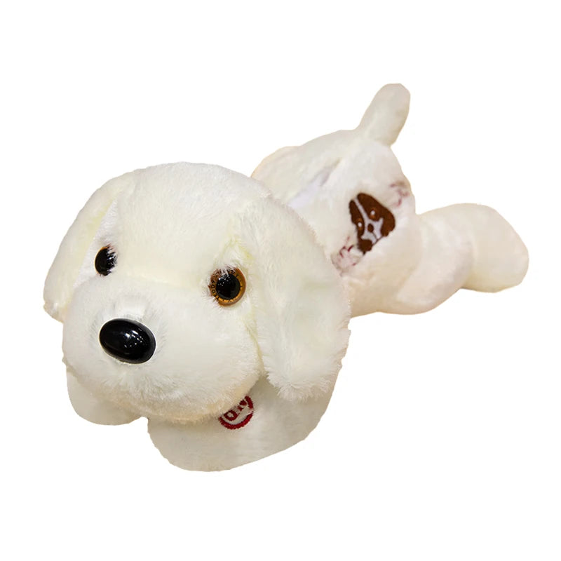 Peluche Veilleuse Chien Allongé