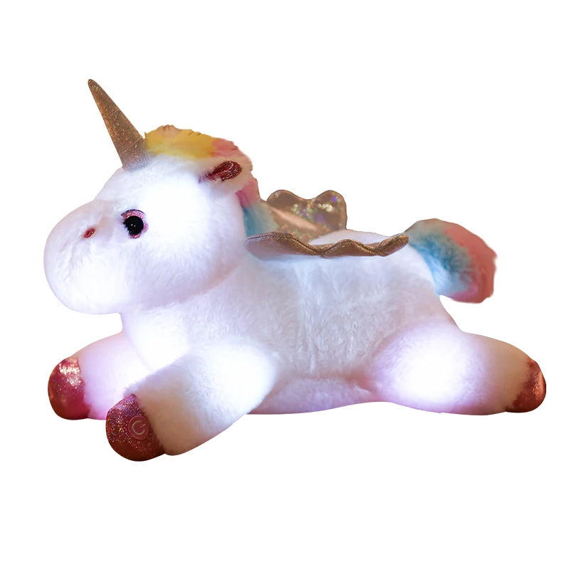 Peluche Veilleuse Licorne