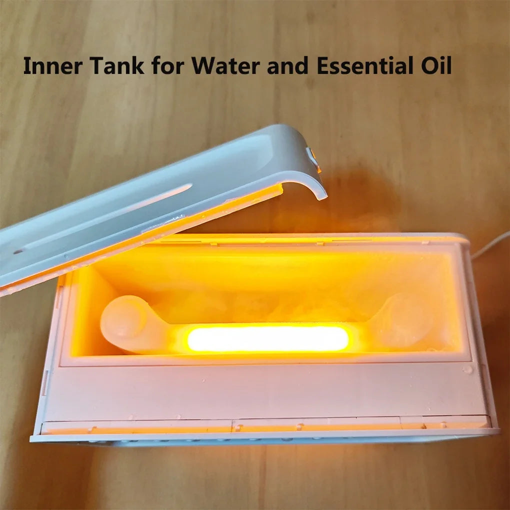 Veilleuse/Diffuseur d'Huile Essentiel, Bruit Blanc et méditation