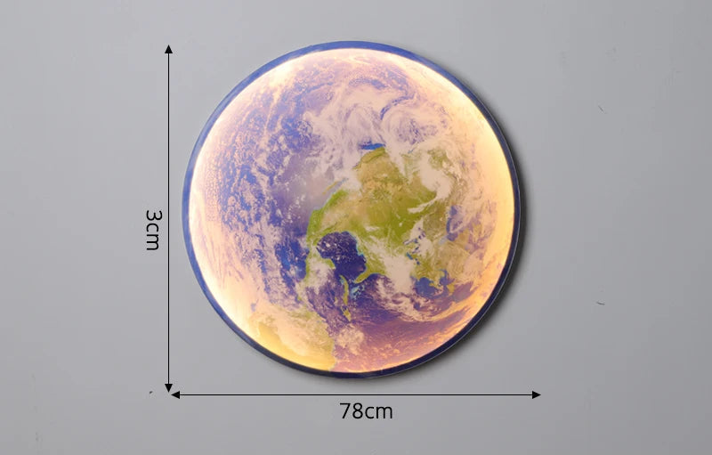 Veilleuse Applique Murale Lune