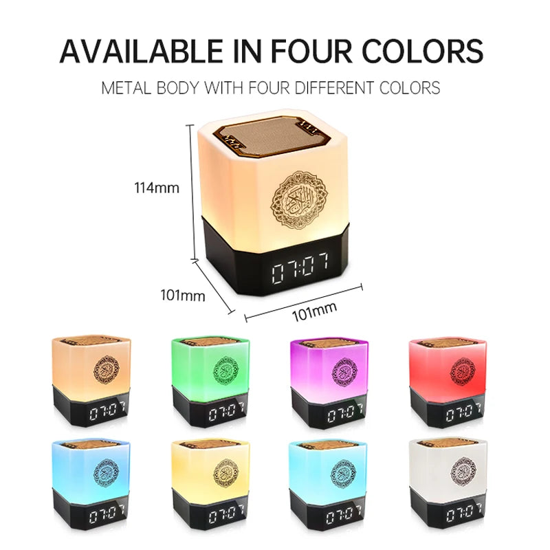 Veilleuse Coranique Horloge