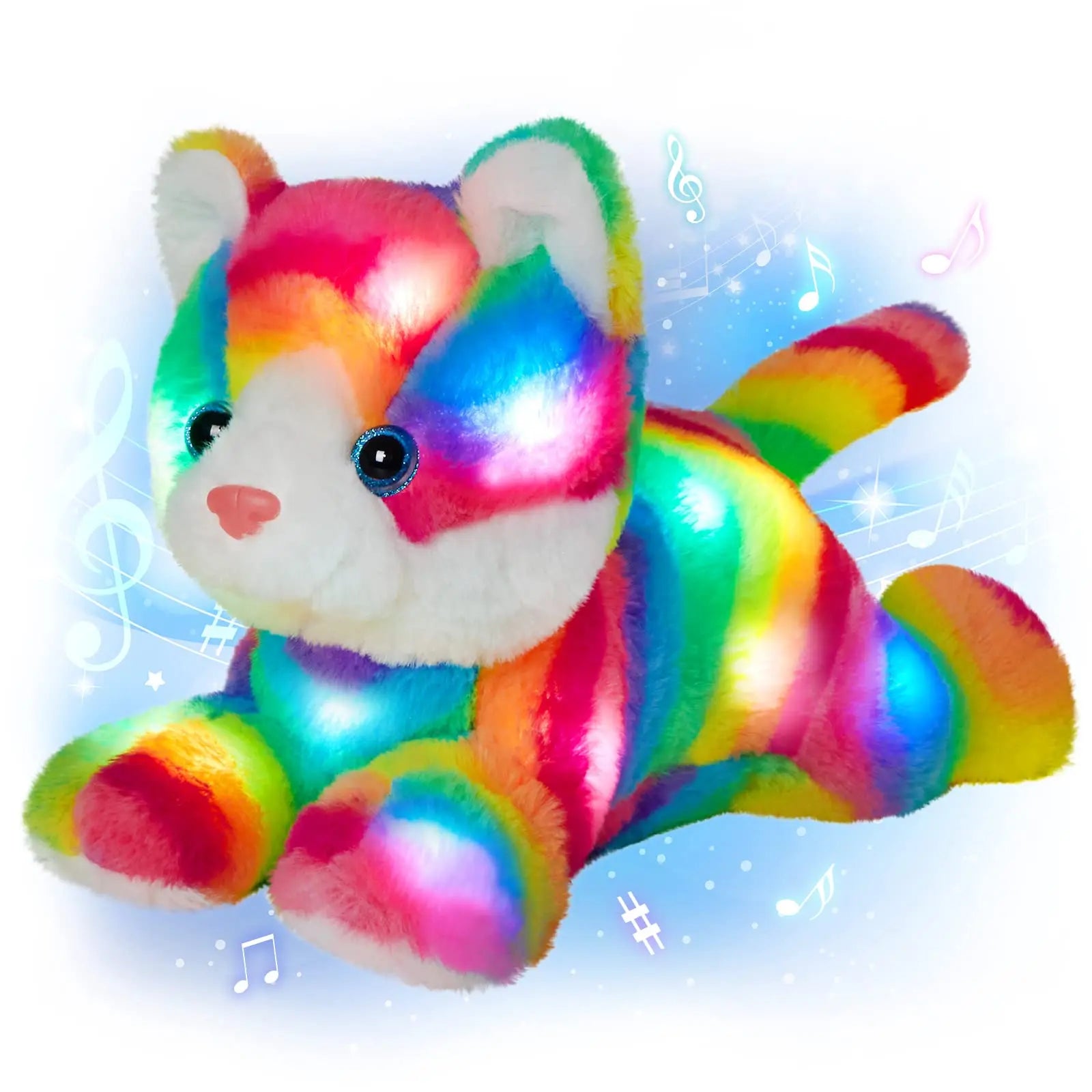 Peluche Veilleuse Animaux Multicolor