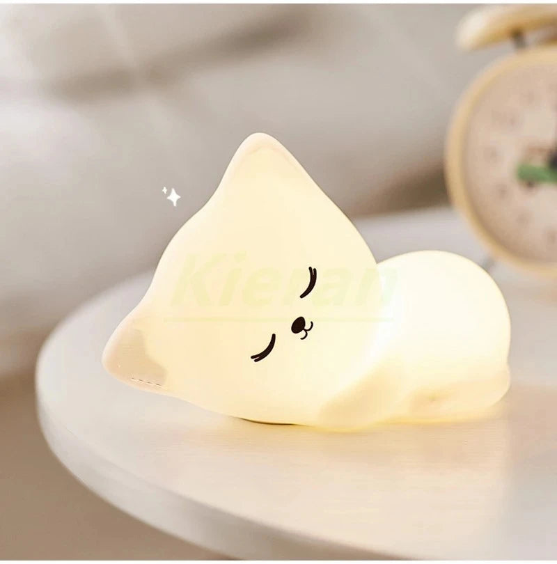 Veilleuse Chat endormi