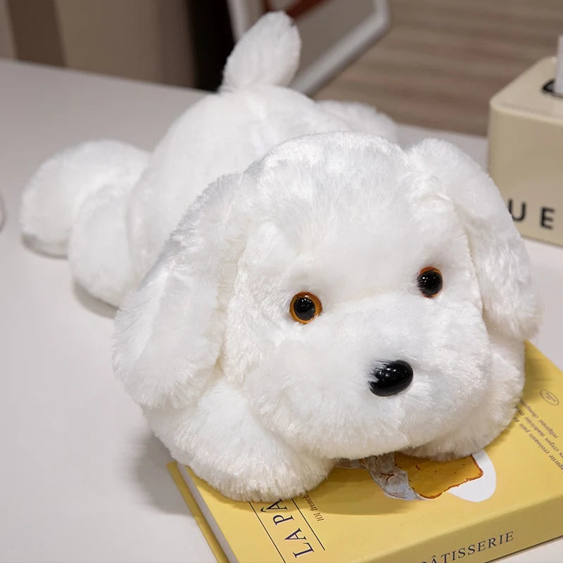 Peluche Veilleuse Chien Allongé