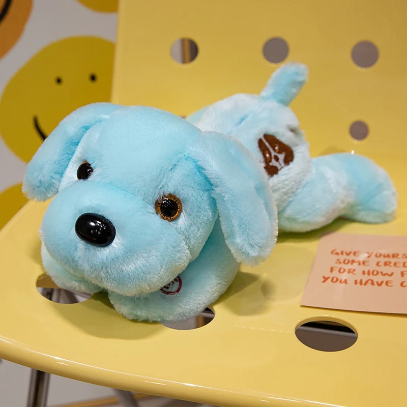Peluche Veilleuse Chien Allongé