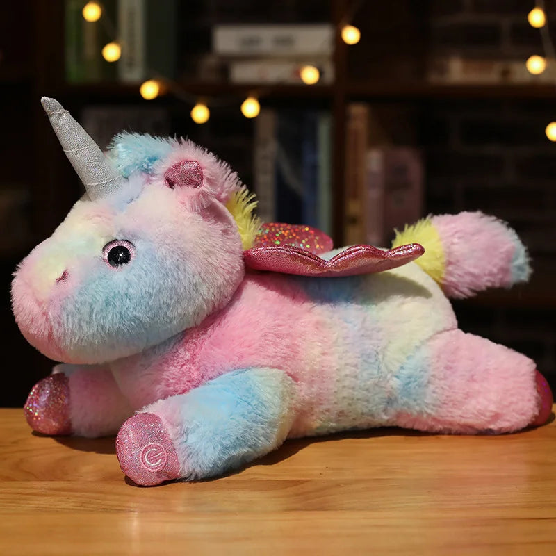 Peluche Veilleuse Licorne