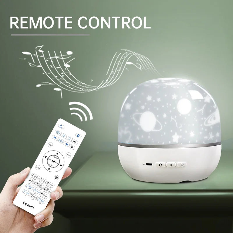 Veilleuse Projecteur coranique avec Haut parleur Bleutooth Intégré