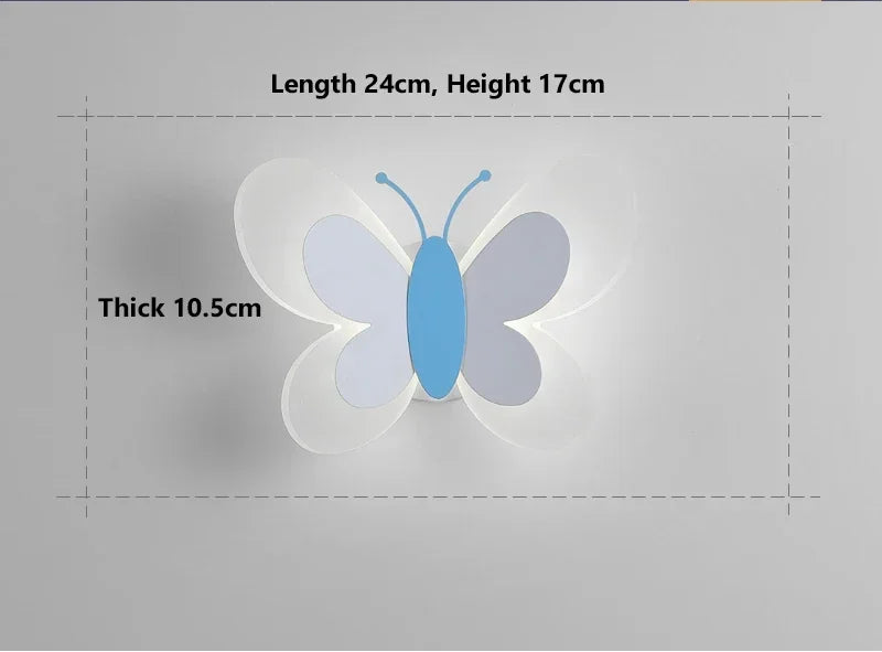 Veilleuse Applique Murale Papillon