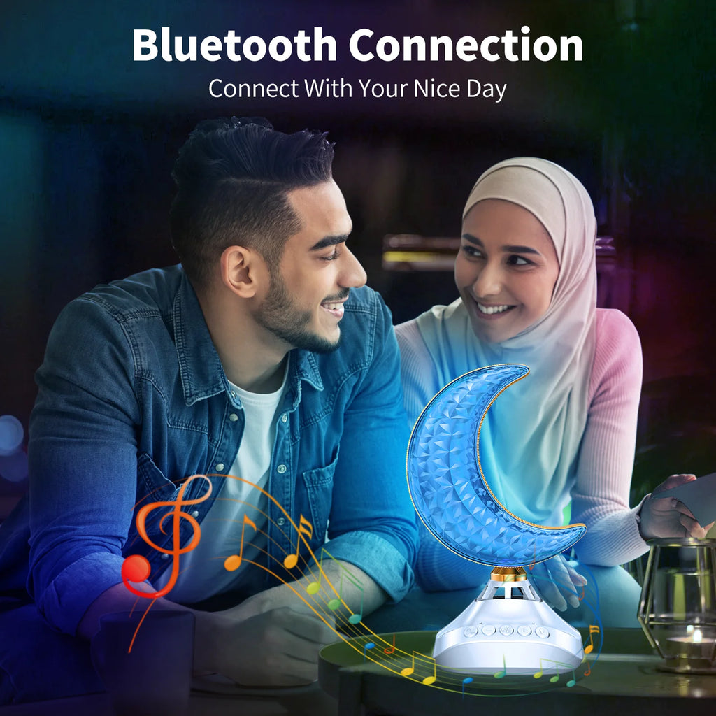 Veilleuse Projecteur Coranique Croissant de Lune