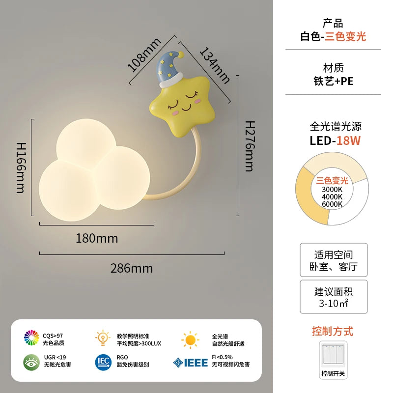 Veilleuse Applique Murale Avion