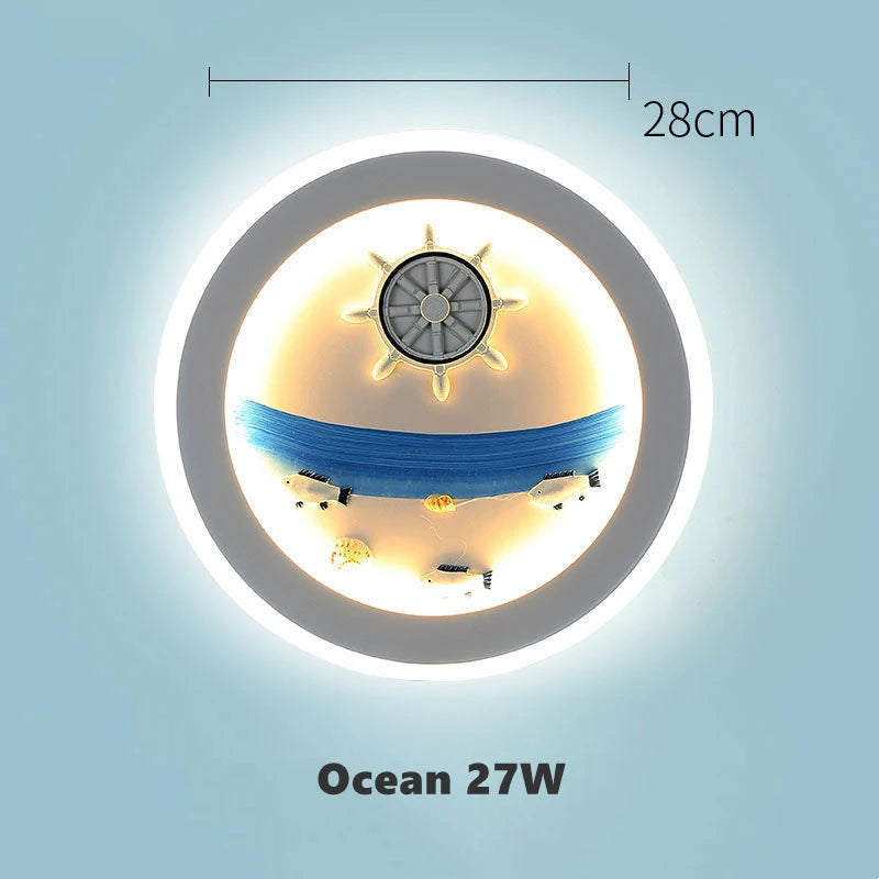 Veilleuse Applique Murale Style Marine