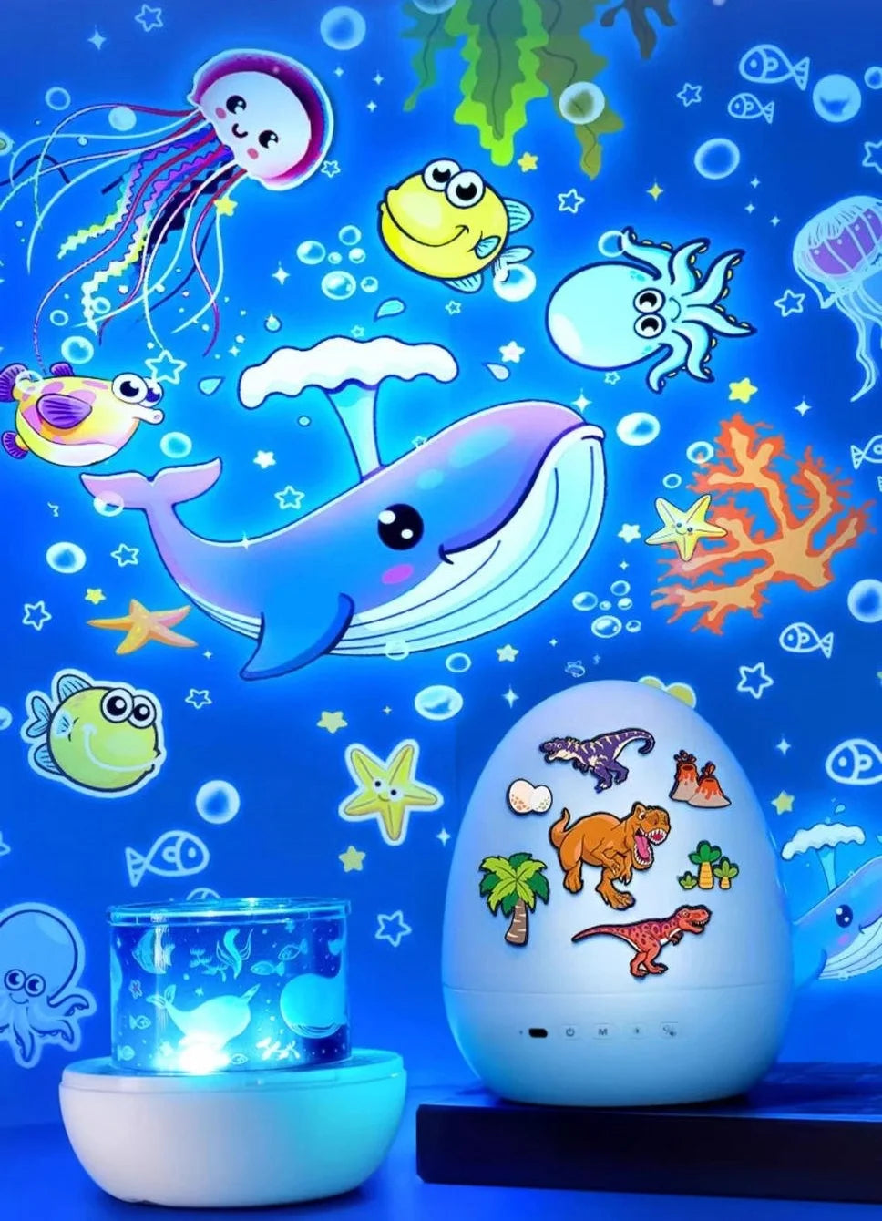 Veilleuse Projection Oeuf de Dinosaure