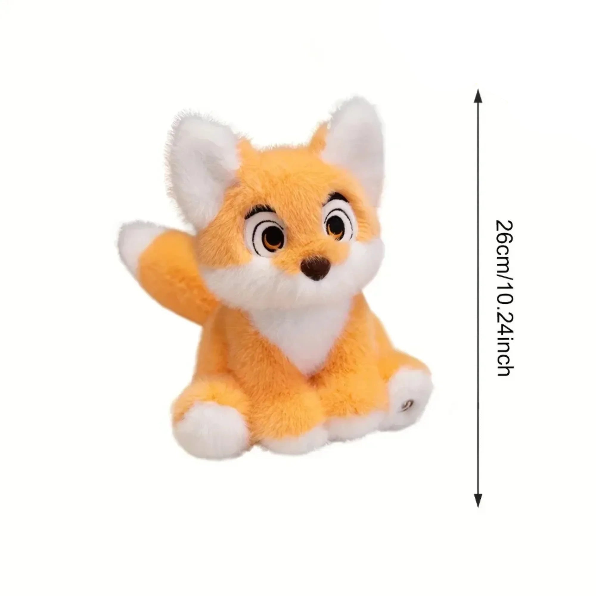 Peluche Veilleuse Renard à Fourrure
