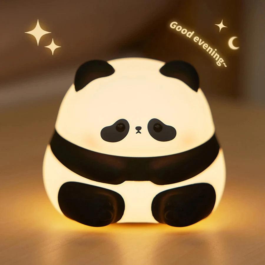 Veilleuse Panda en silicone
