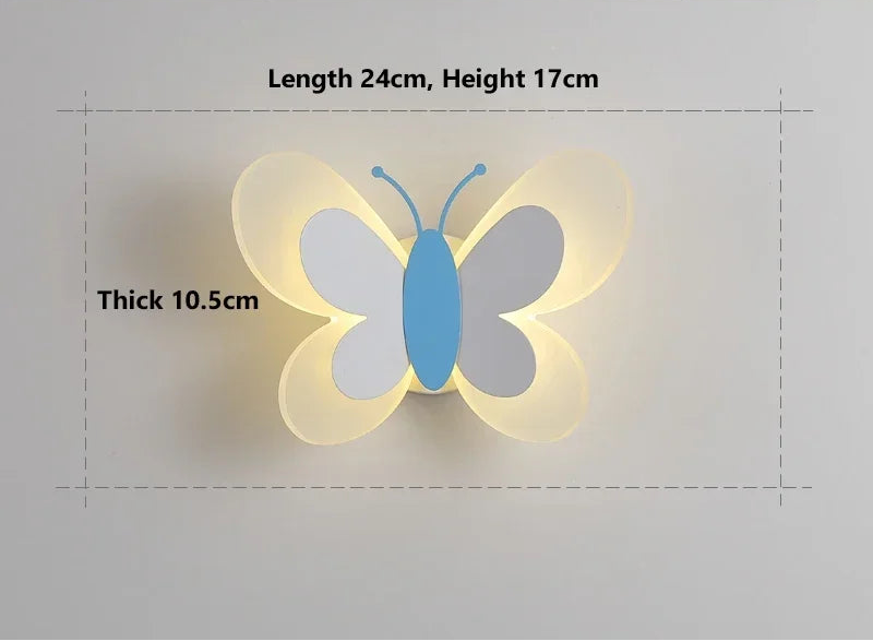 Veilleuse Applique Murale Papillon