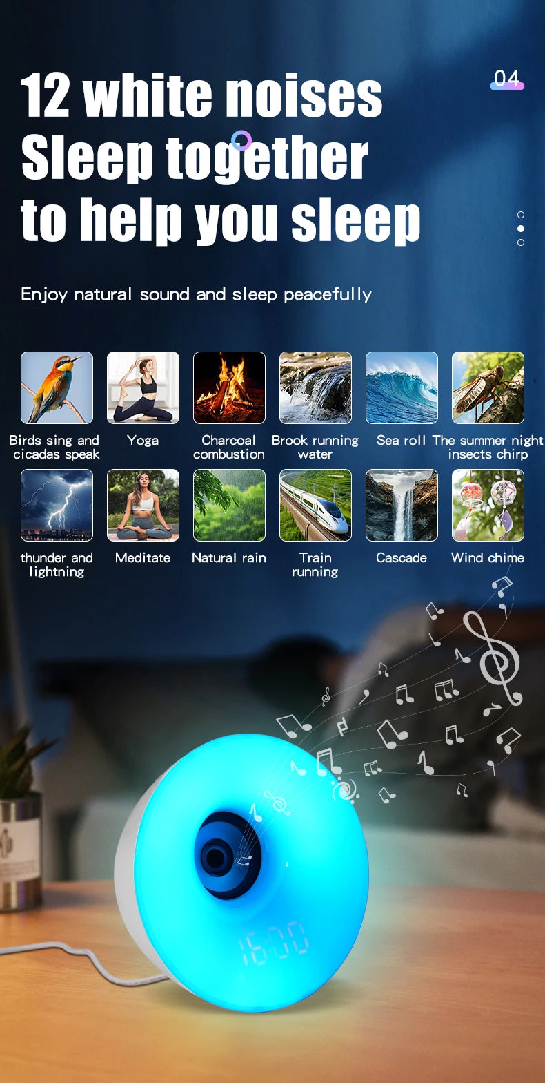 Horloge Veilleuse Soleil