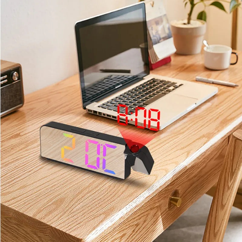 Radio Réveil Projecteur Onyx