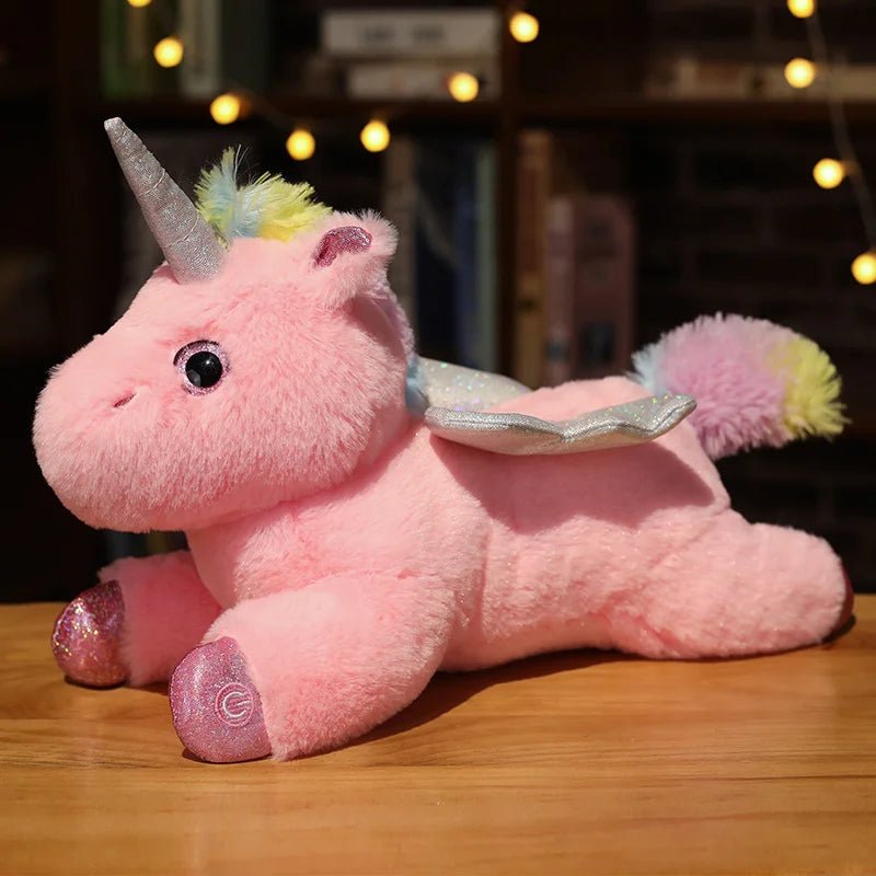 Peluche Veilleuse Licorne