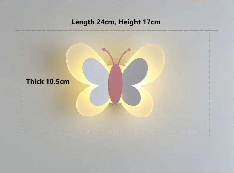 Veilleuse Applique Murale Papillon