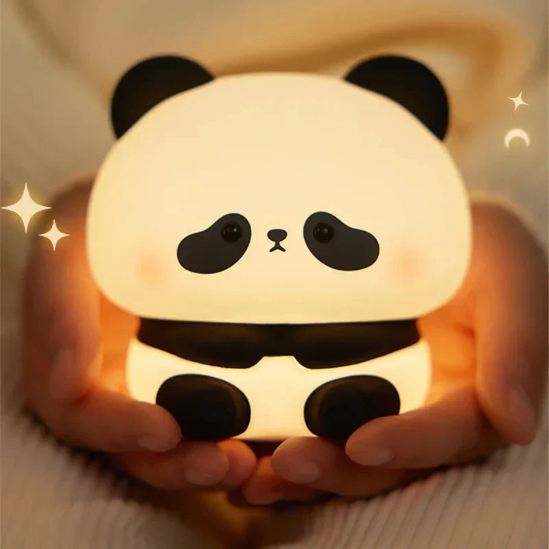 Veilleuse Panda en silicone